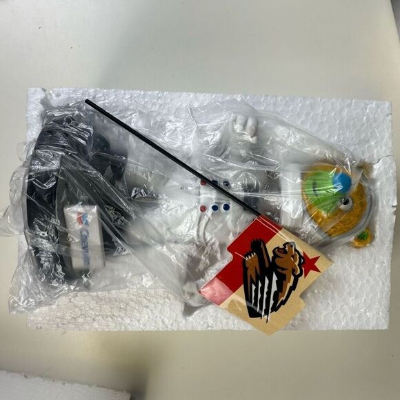 PARKER Fresno Grizzlies Mascot Bobblehead SGA 2019 Moon Landing Edition New - Picture 8 of 10